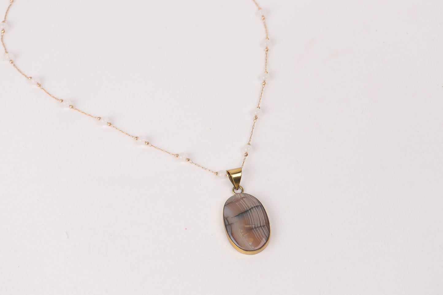 Botswana Agate Pendant