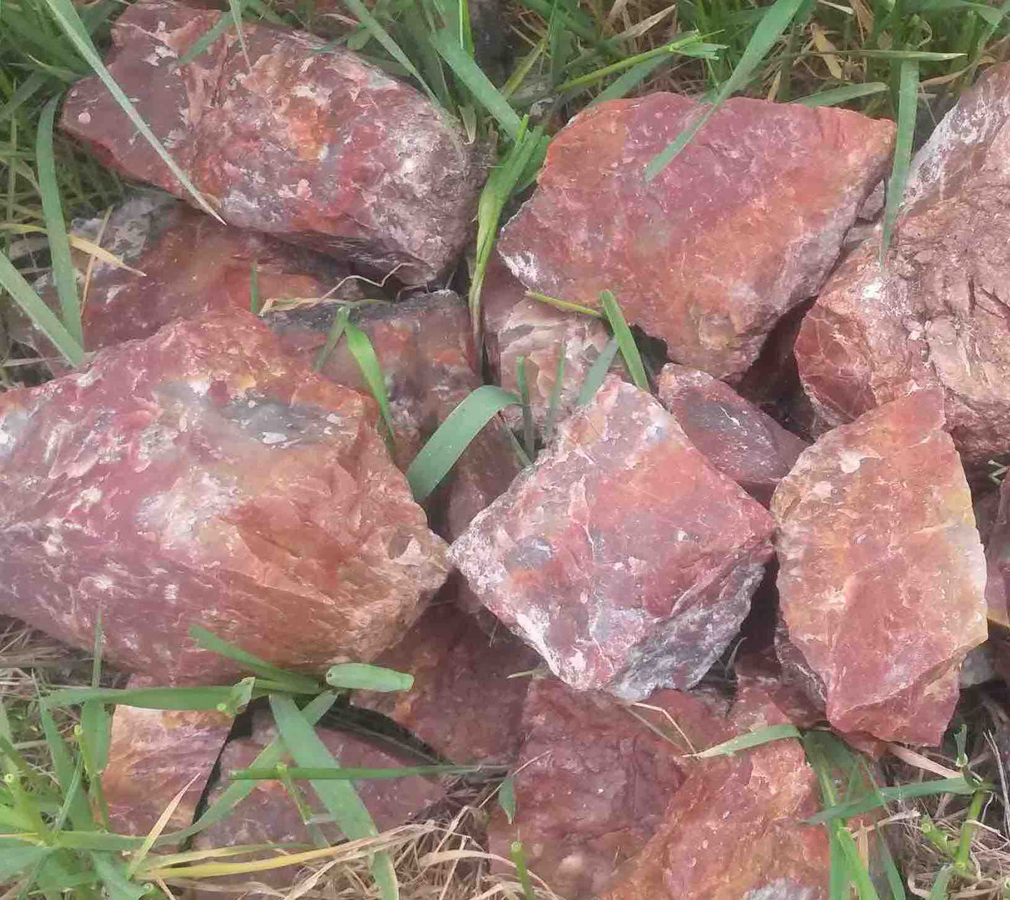 Blood Swirl Agate; Red Agate