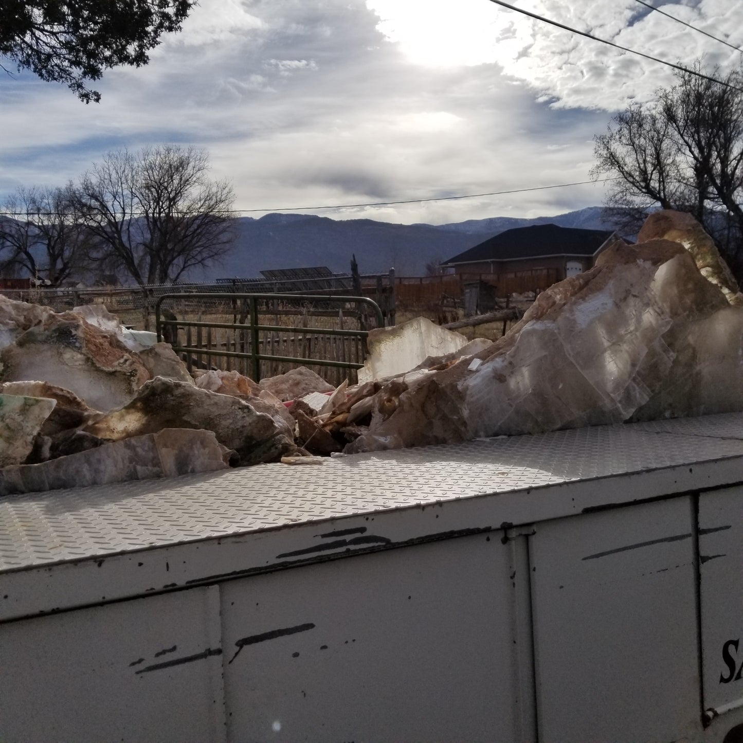 Selenite Crystal, Utah Ice
