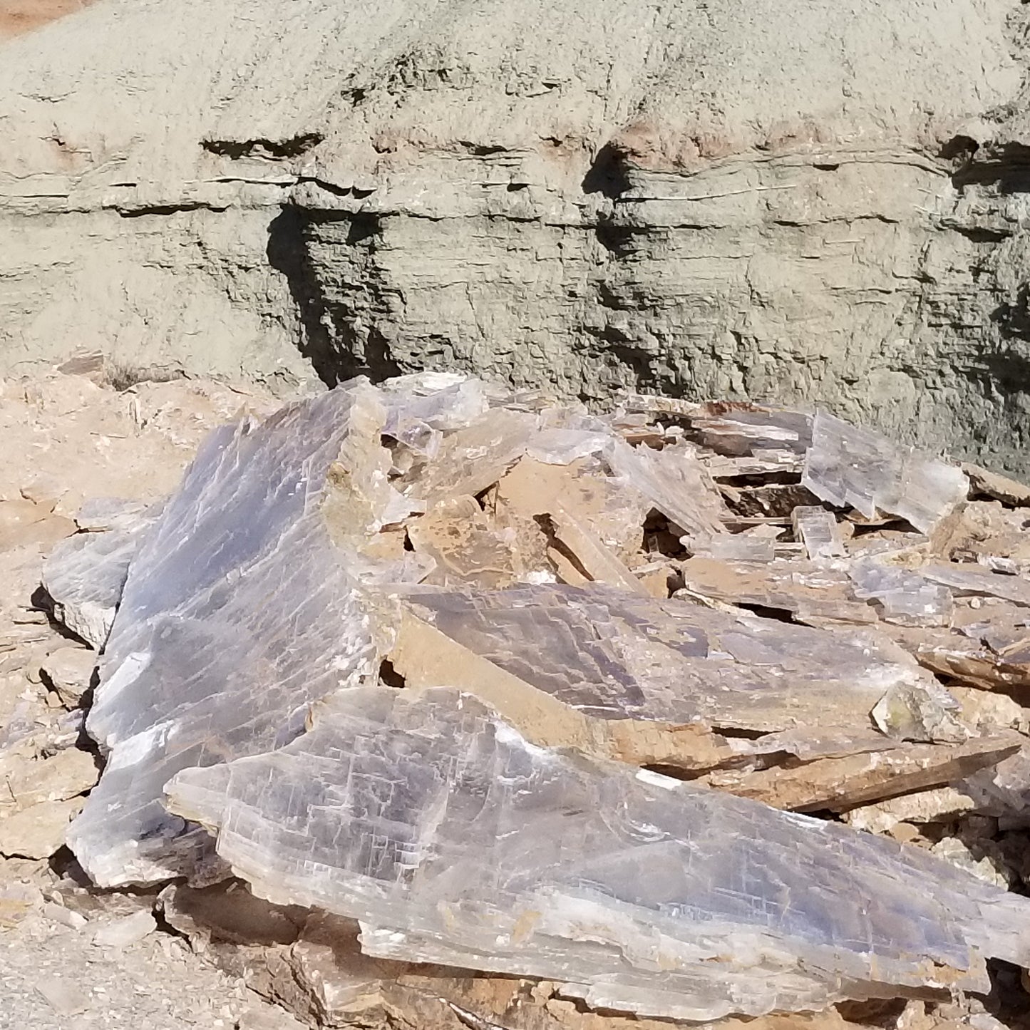 Selenite Crystal, Utah Ice