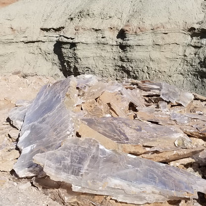 Selenite Crystal, Utah Ice