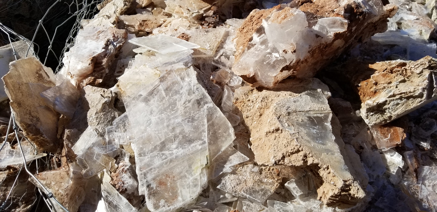 Selenite Crystal, Utah Ice