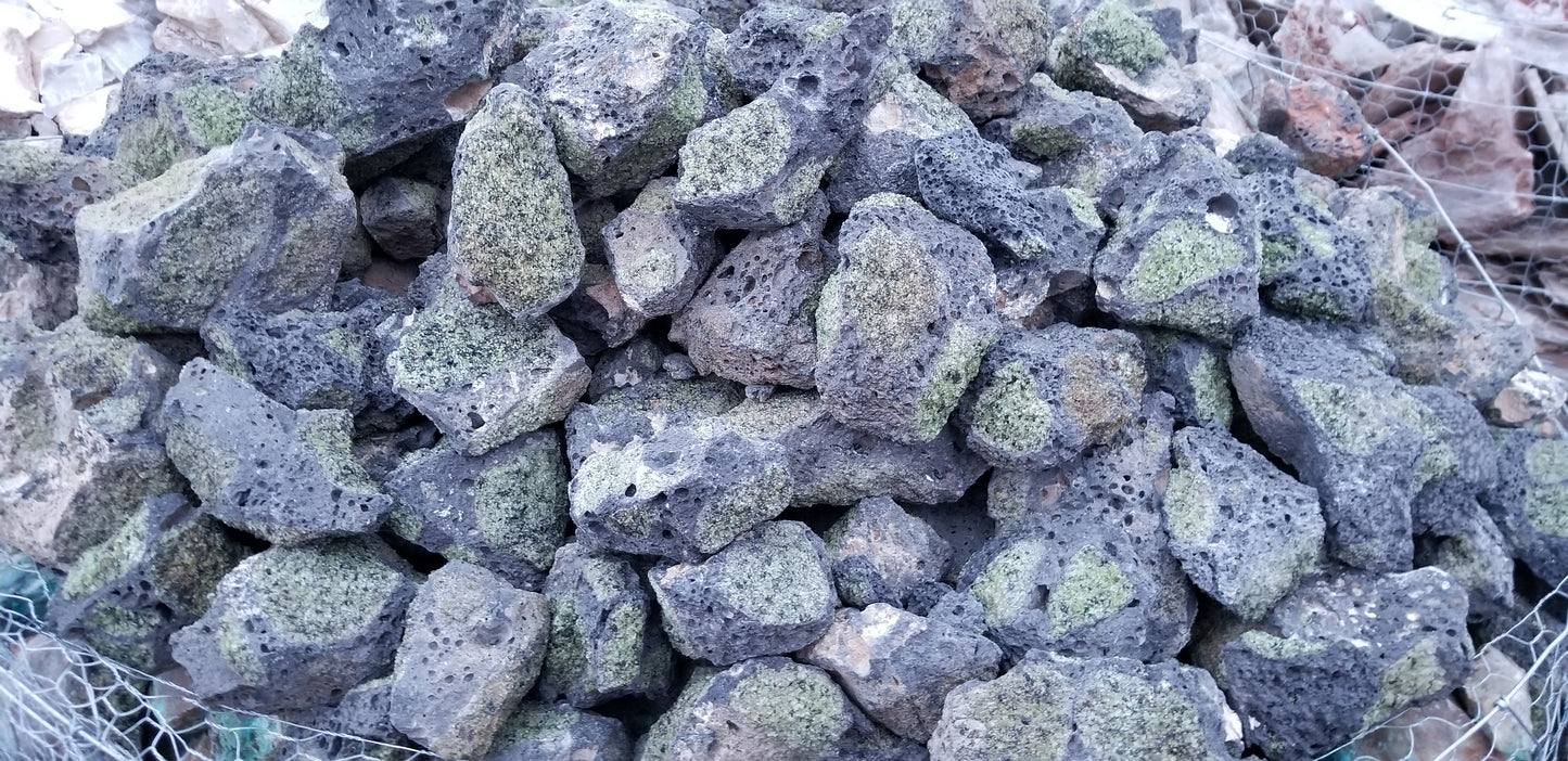 Peridot in Basalt Matrix