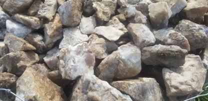 White and Clear Agate