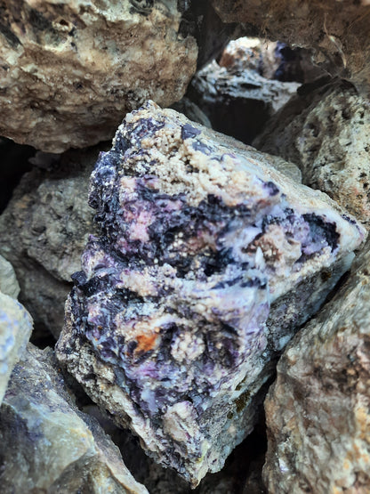 Calico Tiffany, Tiffany Stone, Calico Fluorite