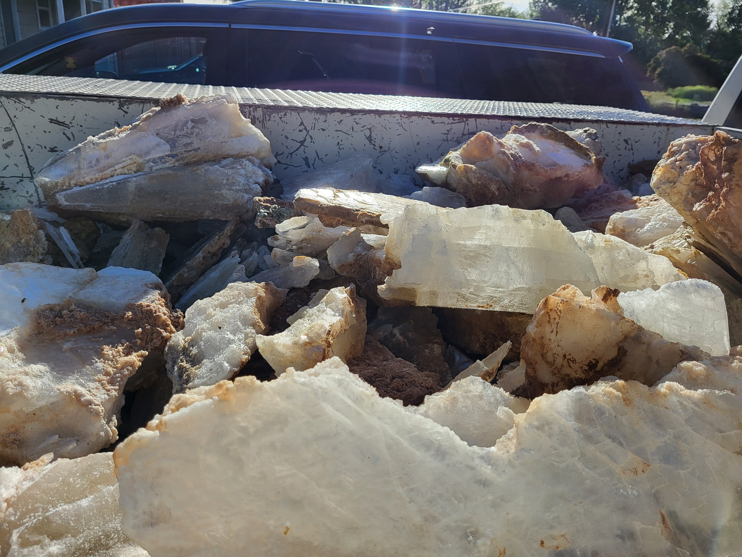 Selenite Crystal, Utah Ice