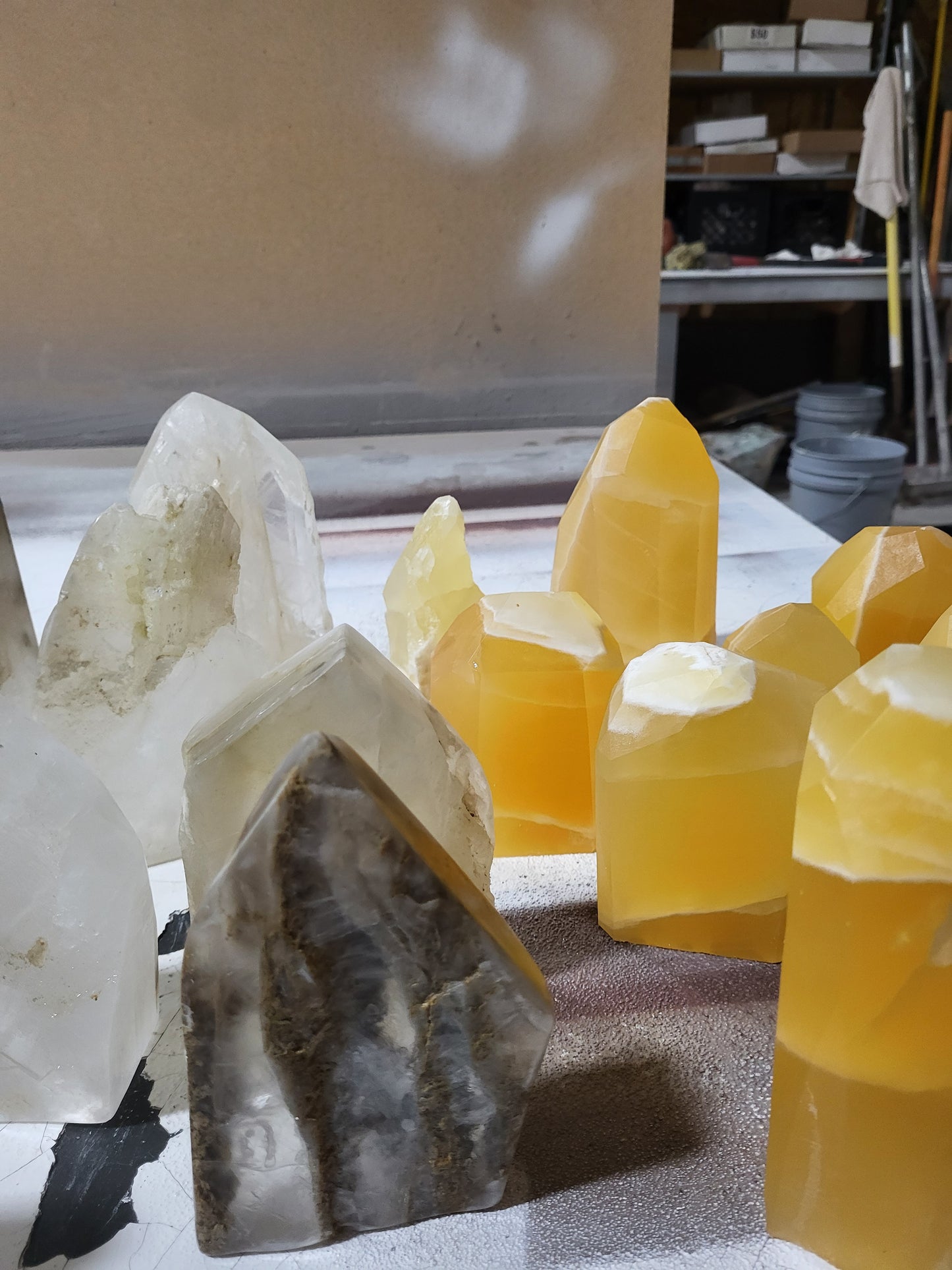 Honey Onyx, Honeycomb Calcite