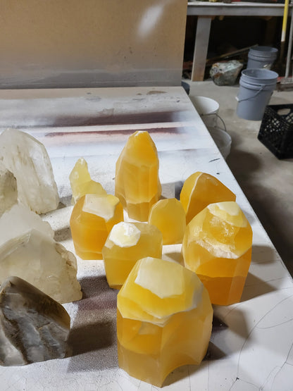 Honey Onyx, Honeycomb Calcite