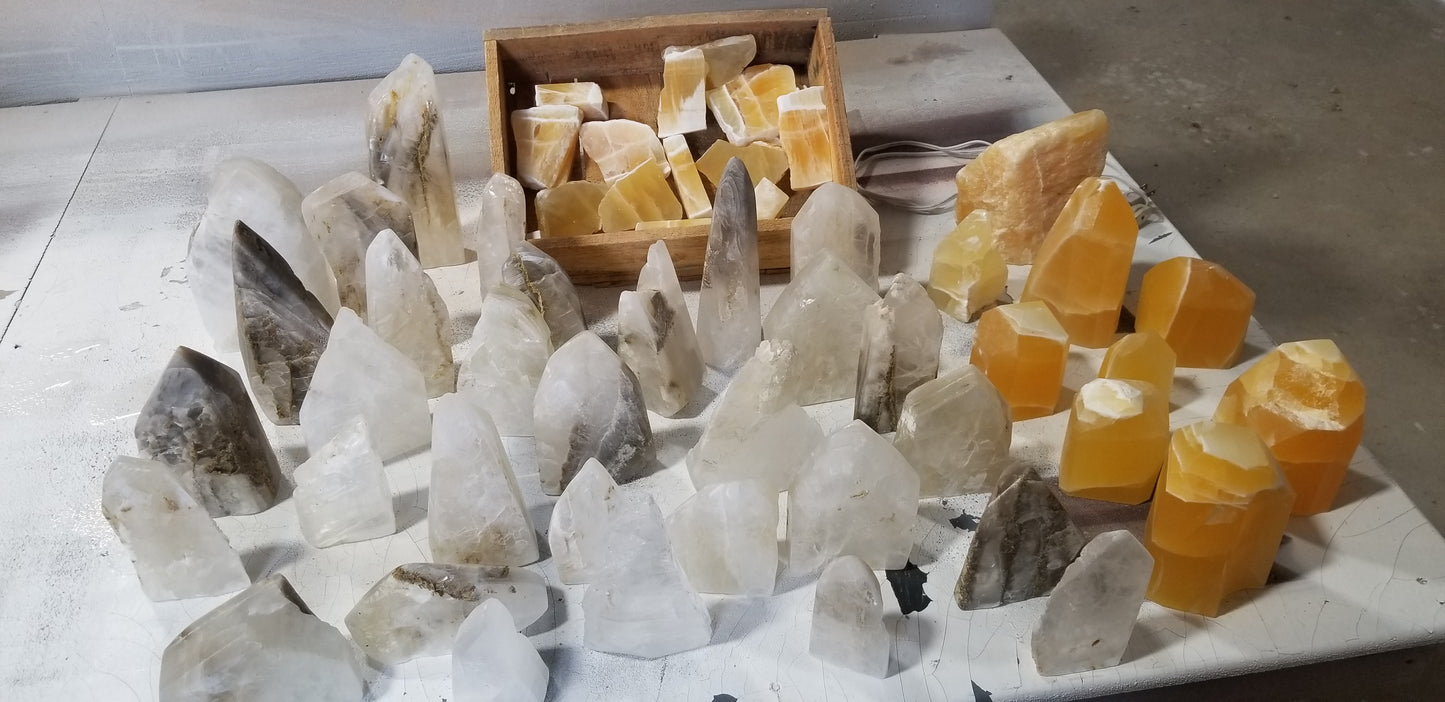 Honey Onyx, Honeycomb Calcite