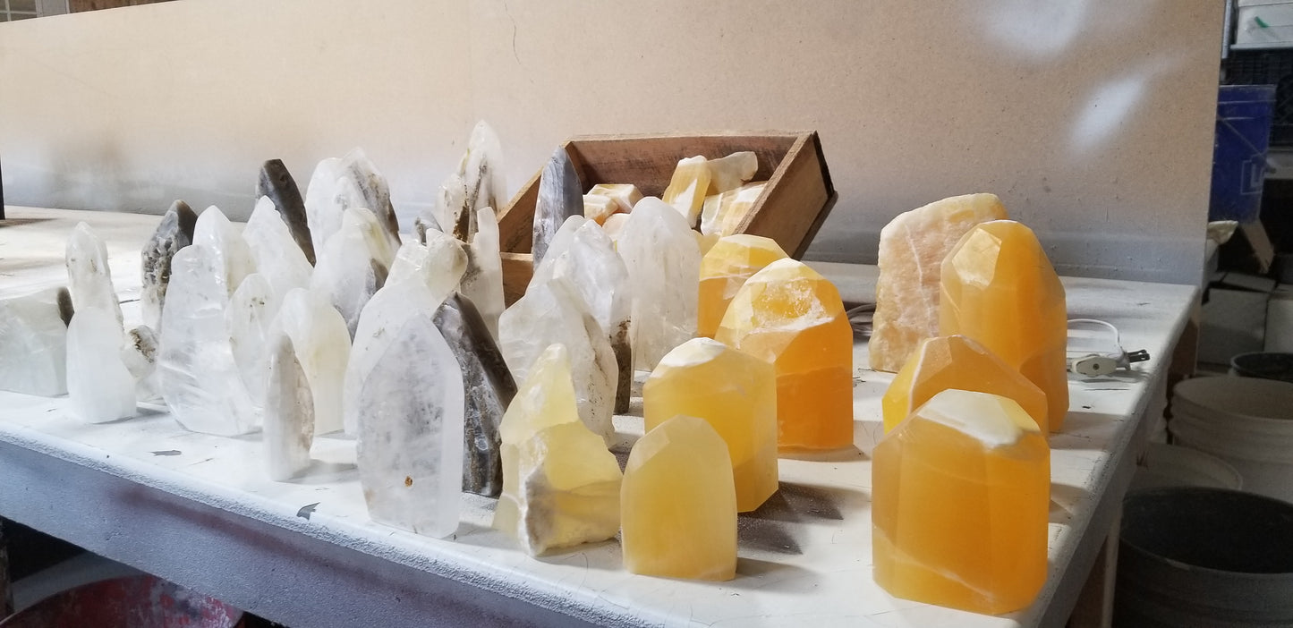Honey Onyx, Honeycomb Calcite
