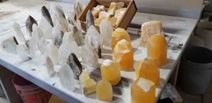 Honey Onyx, Honeycomb Calcite