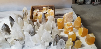 Honey Onyx, Honeycomb Calcite