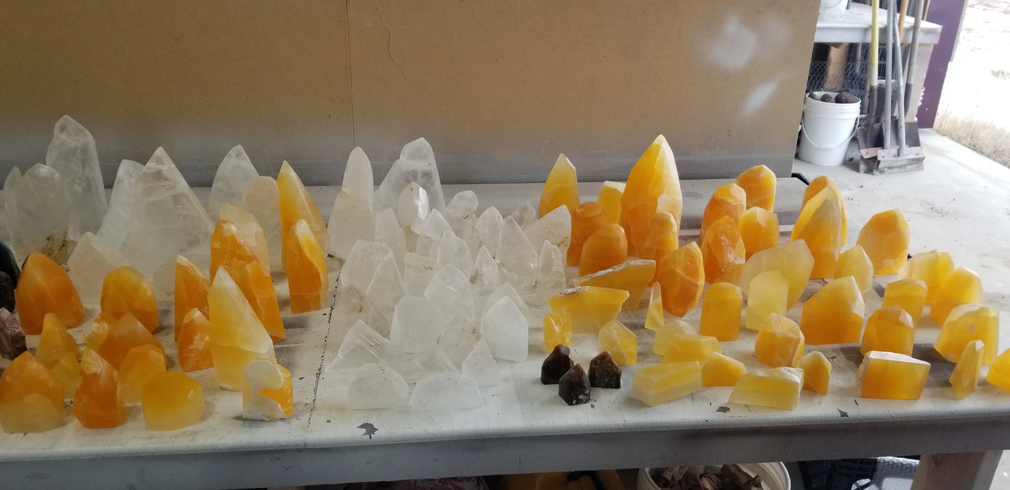 Honey Onyx, Honeycomb Calcite
