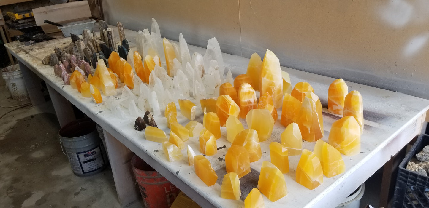 Honey Onyx, Honeycomb Calcite