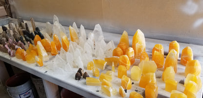 Honey Onyx, Honeycomb Calcite