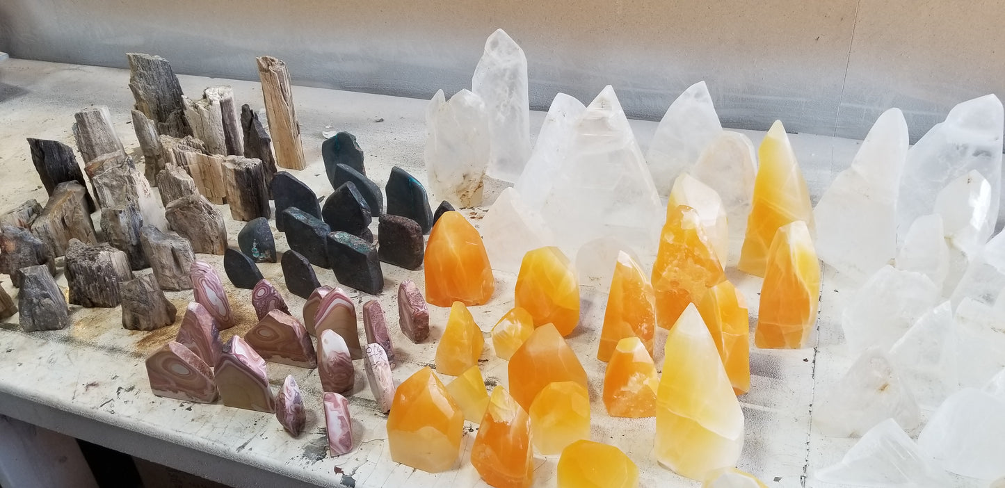 Honey Onyx, Honeycomb Calcite
