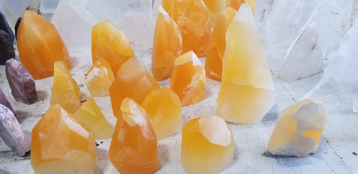 Honey Onyx, Honeycomb Calcite