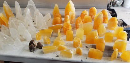 Honey Onyx, Honeycomb Calcite