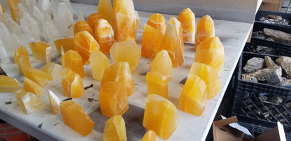 Honey Onyx, Honeycomb Calcite