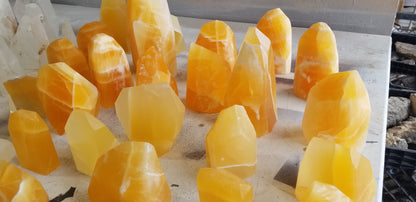 Honey Onyx, Honeycomb Calcite