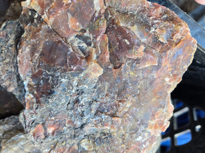 Blood Swirl Agate; Red Agate