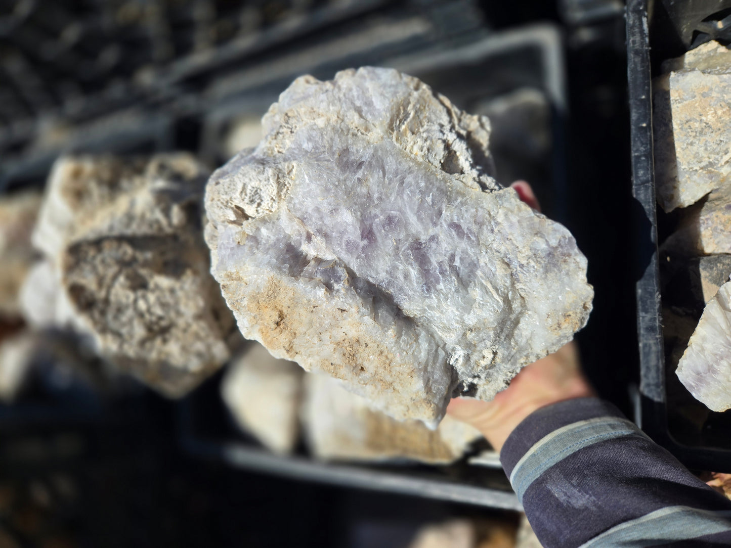 Amethyst Rough, Nevada