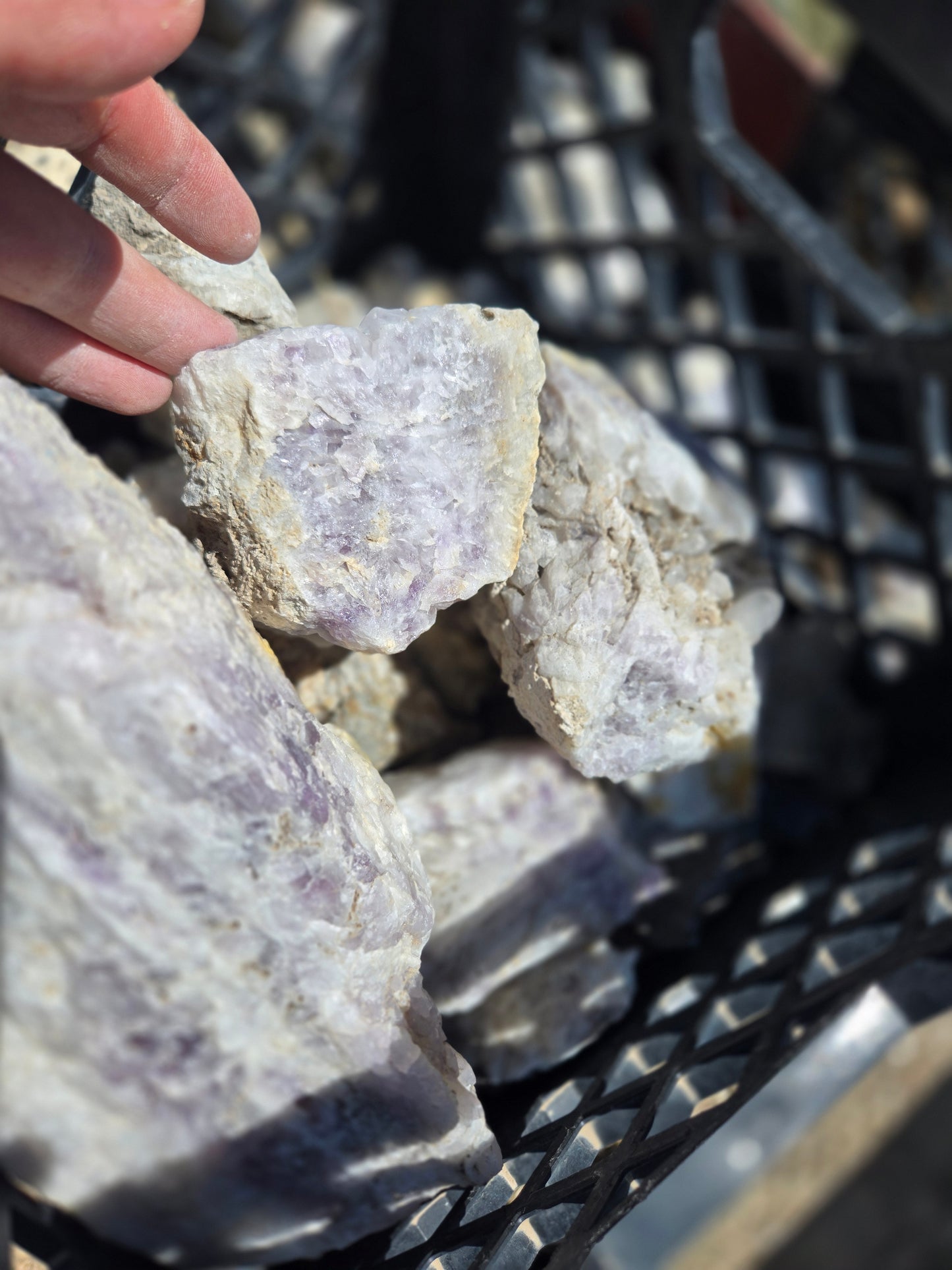 Amethyst Rough, Nevada