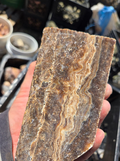Root Beer Onyx w/ Aragonite