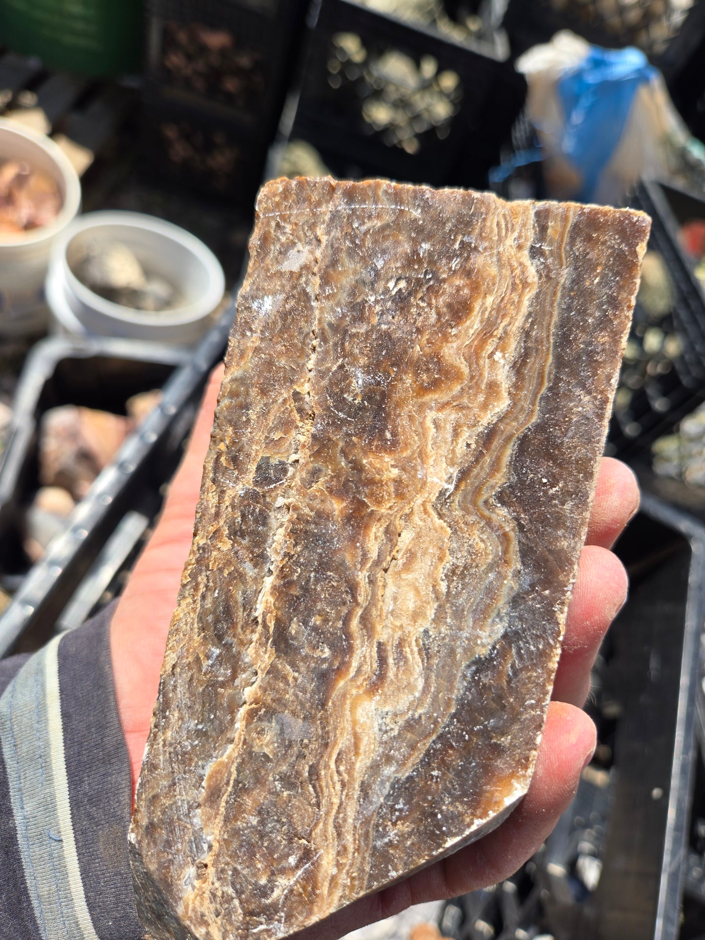 Root Beer Onyx w/ Aragonite