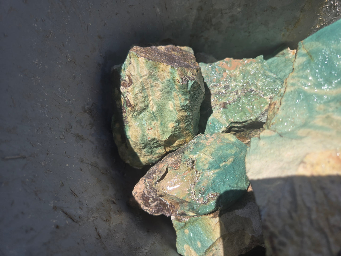Jasper, Green: Navajo Sky