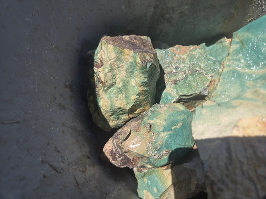 Jasper, Green: Navajo Sky