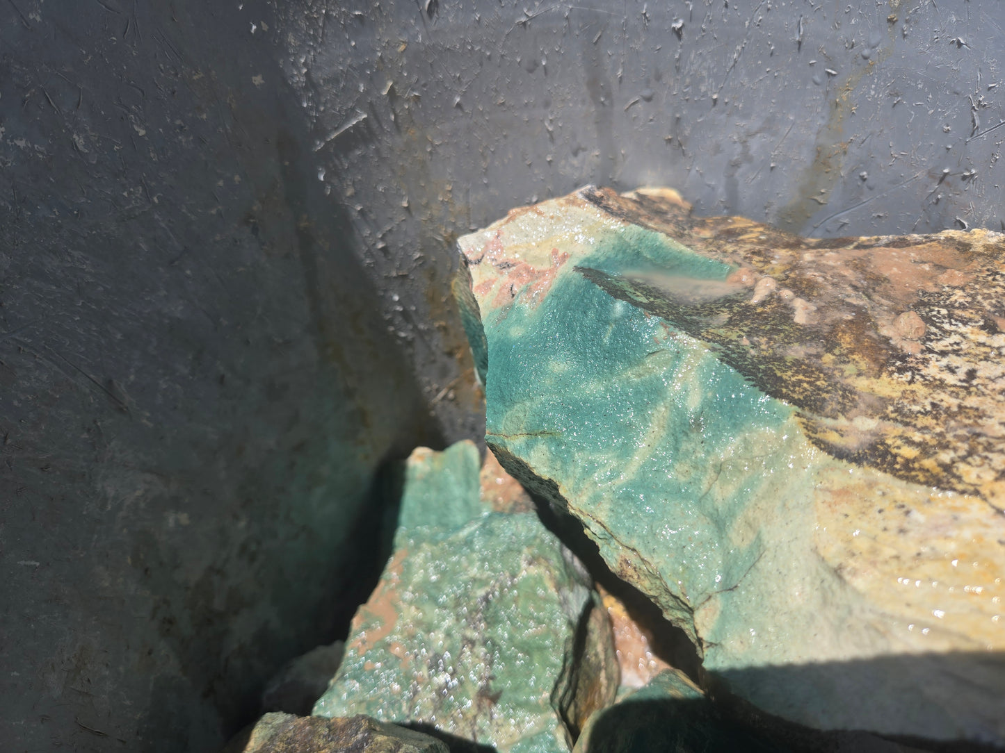 Jasper, Green: Navajo Sky