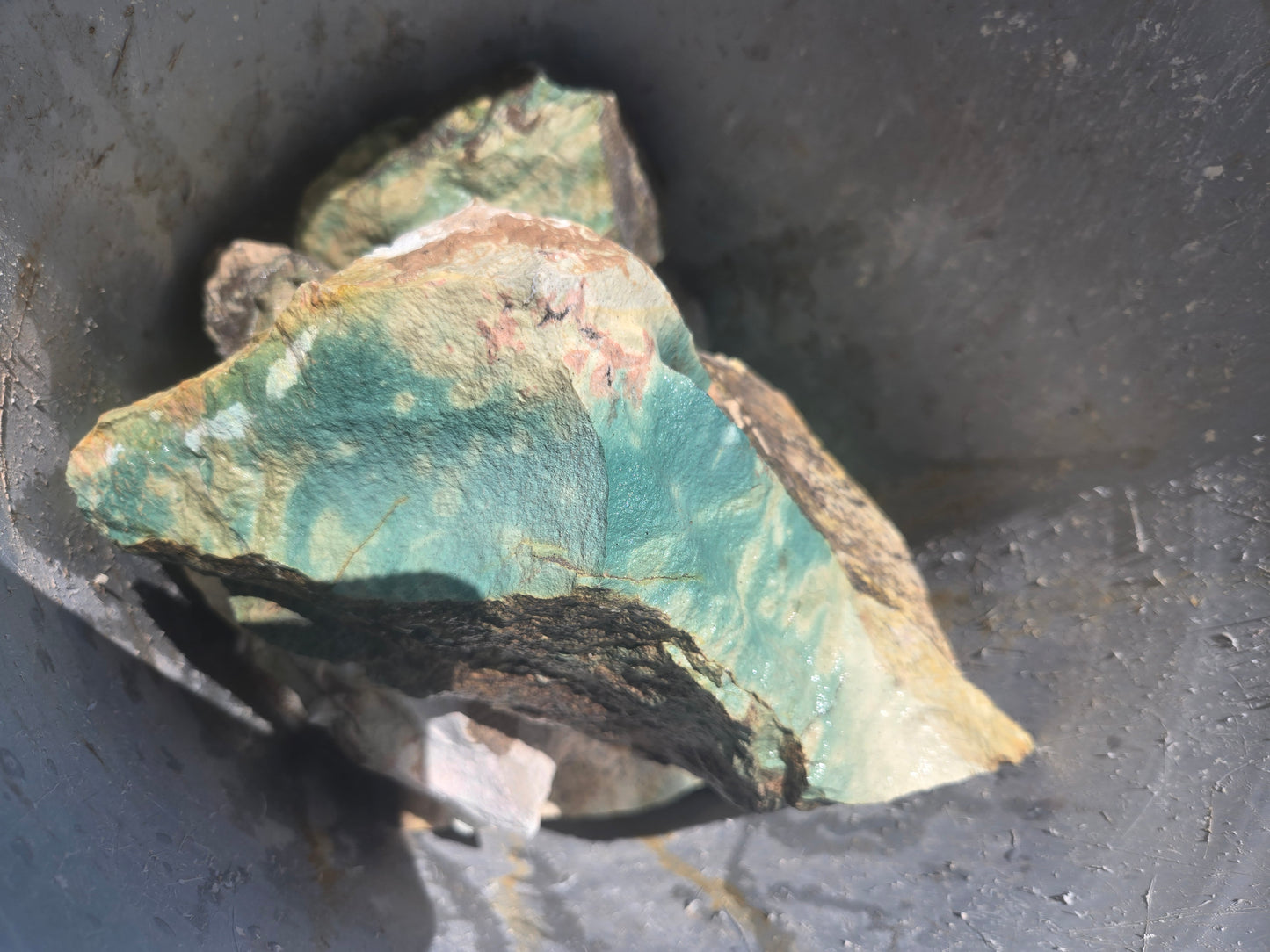 Jasper, Green: Navajo Sky