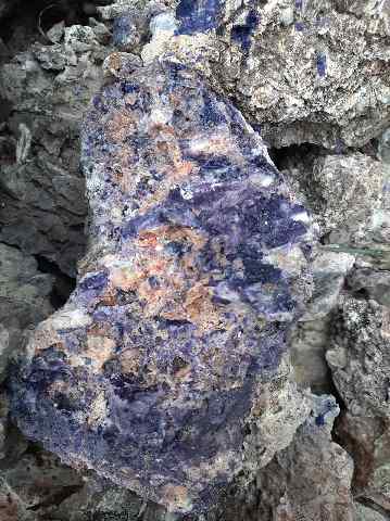 Calico Tiffany, Tiffany Stone, Calico Fluorite