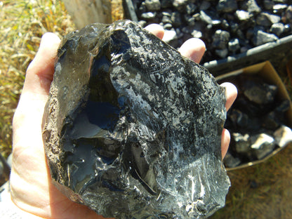Obsidian, Black & Silver