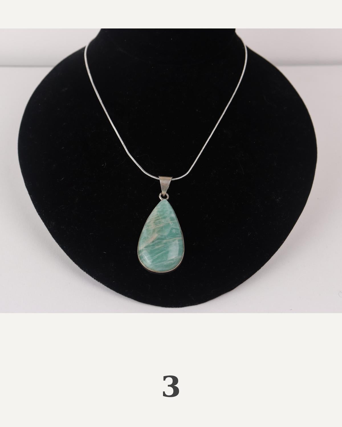 Amazonite Necklace Pendants