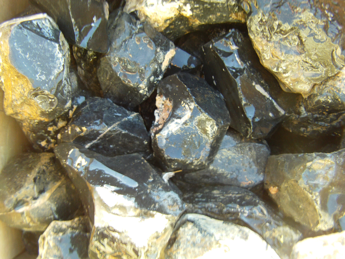 Obsidian, Shiny Black