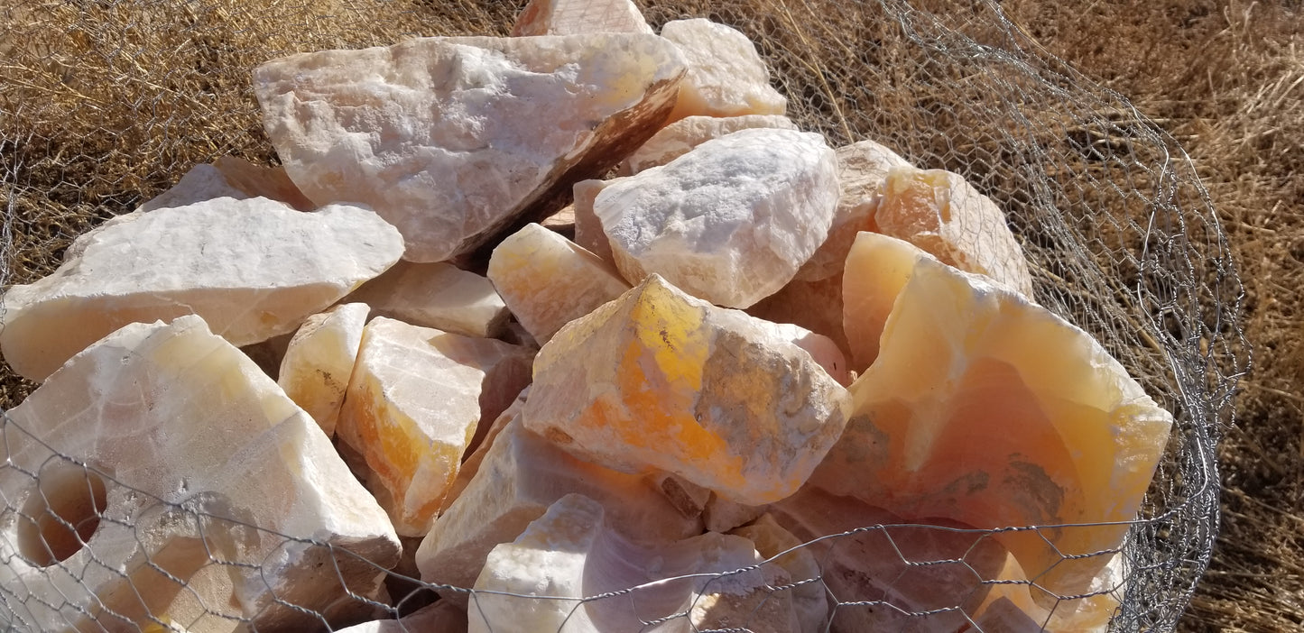 Honey Onyx, Honeycomb Calcite