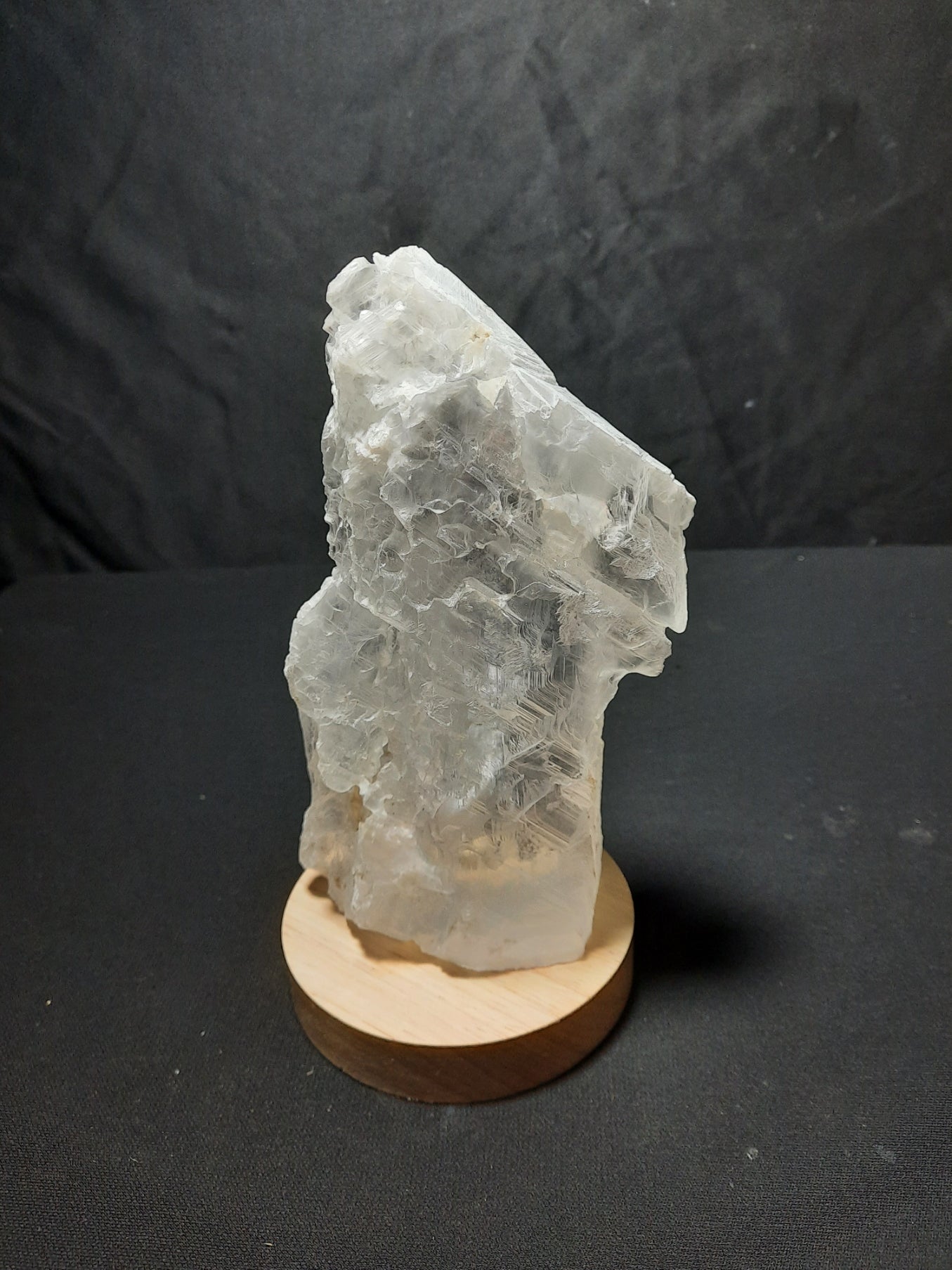 Utah Ice Selenite lamp