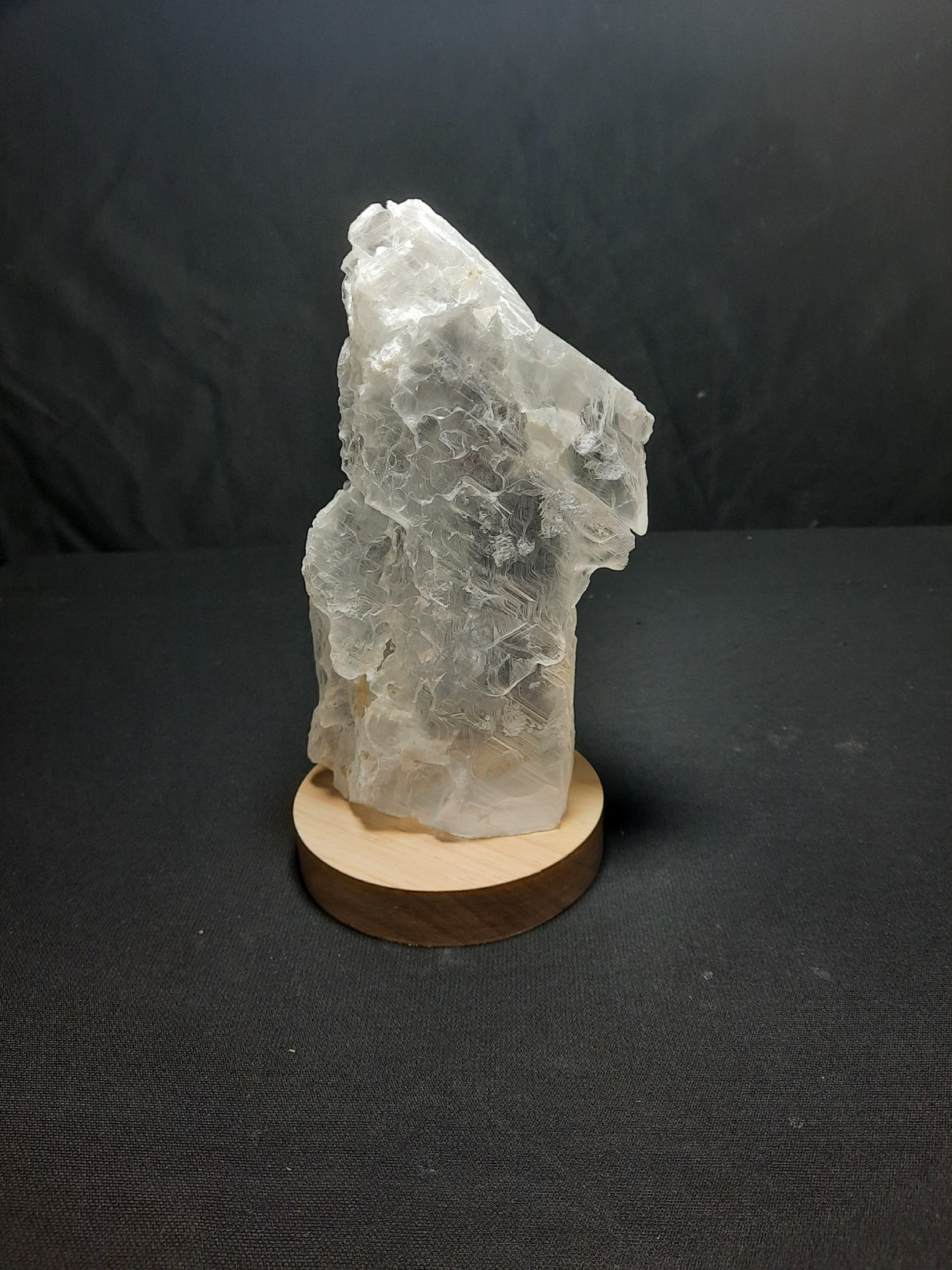 Utah Ice Selenite lamp
