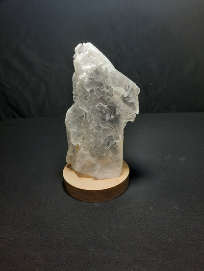 Utah Ice Selenite lamp