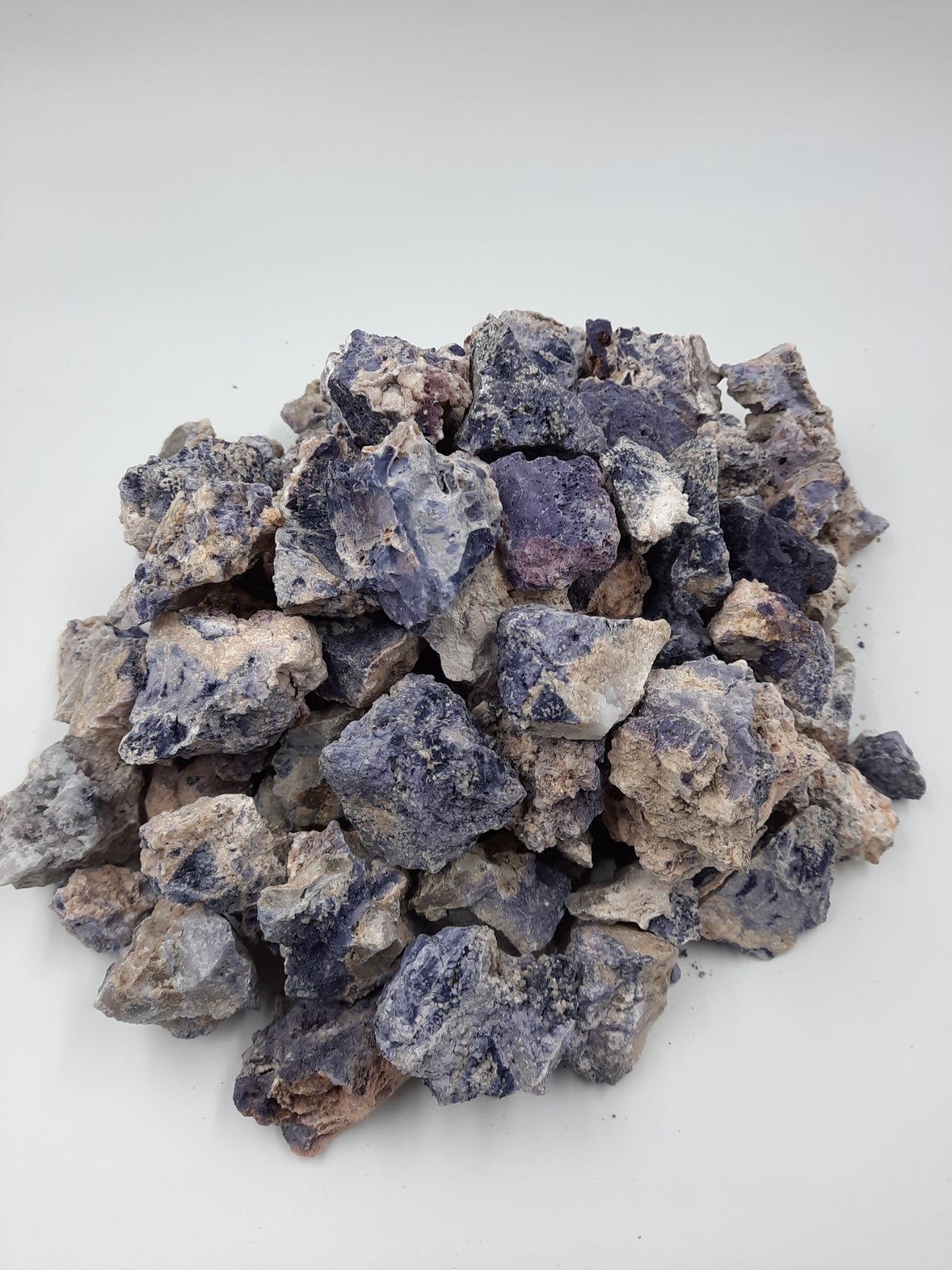 Calico Fluorite Tiffany Variety in rough form